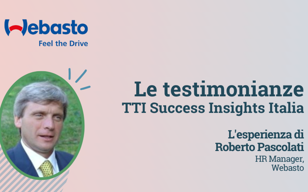 L'esperienza di Roberto Pascolati